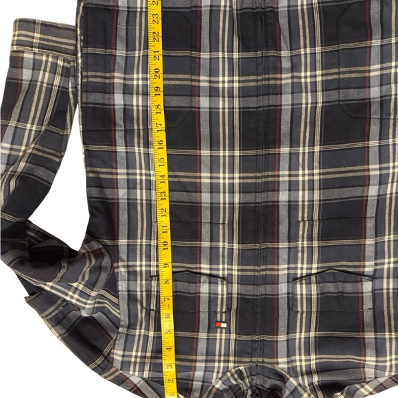 Tommy Hilfiger Checkered Outerwear Size Large - Picture 2 of 16